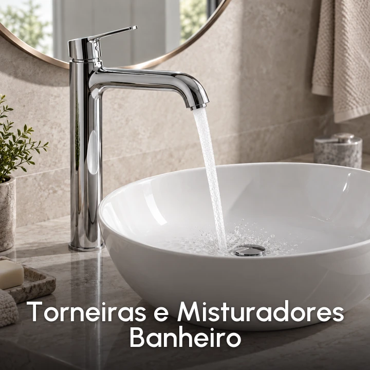 Categoria - Torneiras e Misturadores (Banheiro)