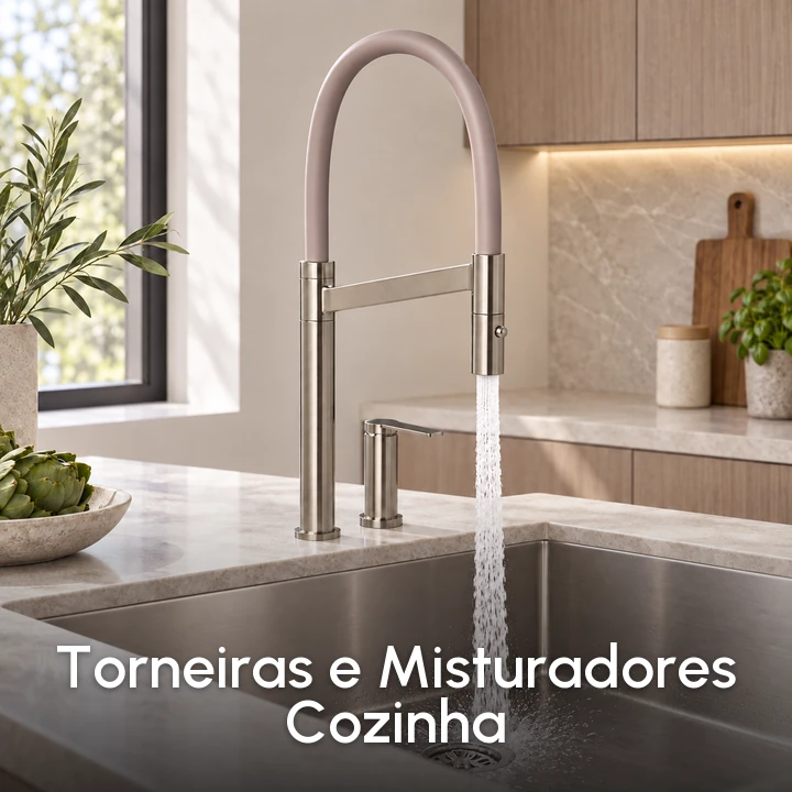 Categoria - Torneiras e Misturadores (Cozinha)