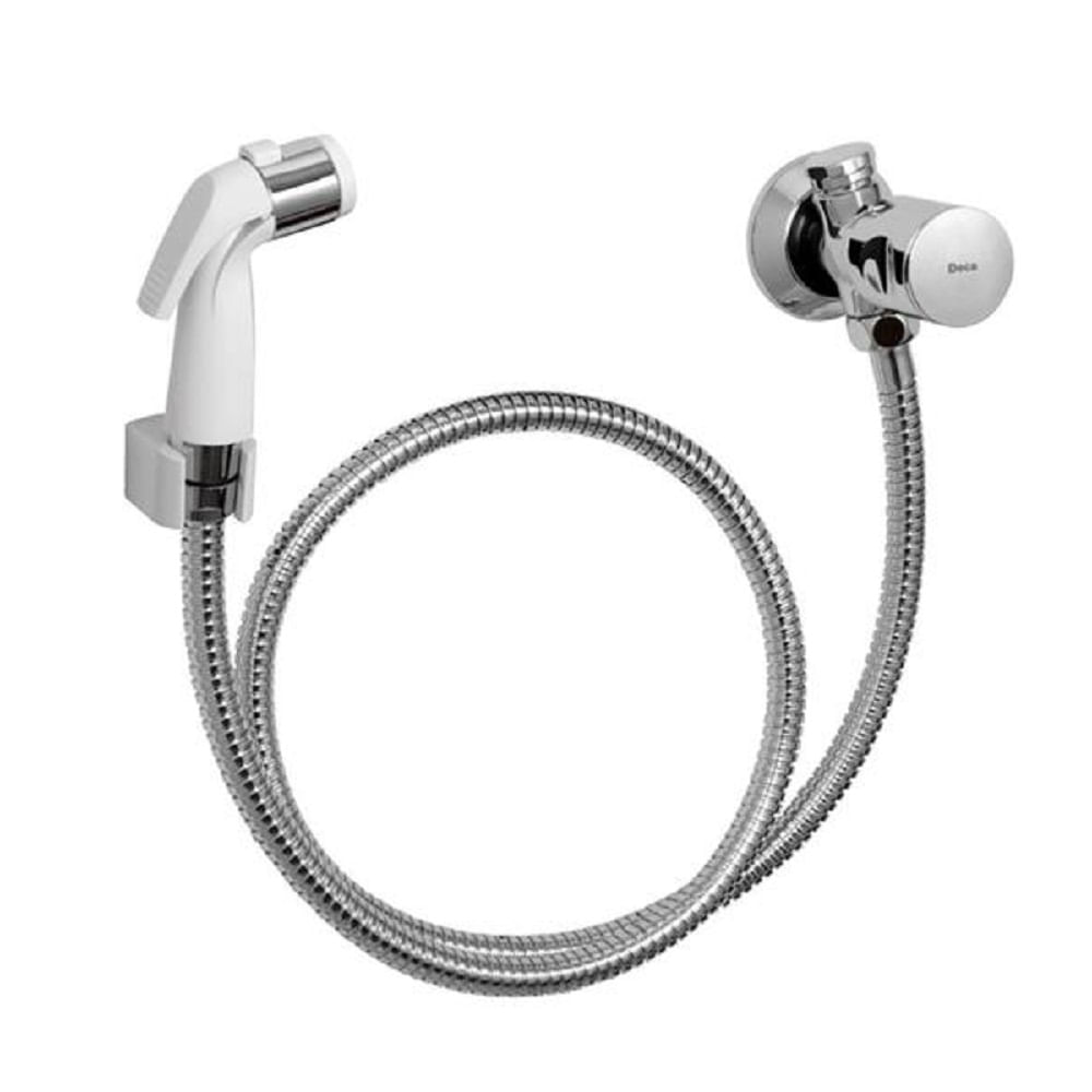 Ducha Higiênica com Registro e Gatilho Branco Aspen - Deca