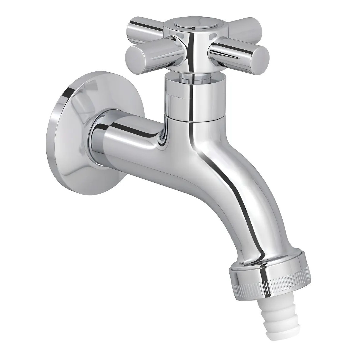 Torneira de Jardim Izy com Adaptador de Mangueira Cromado - Deca