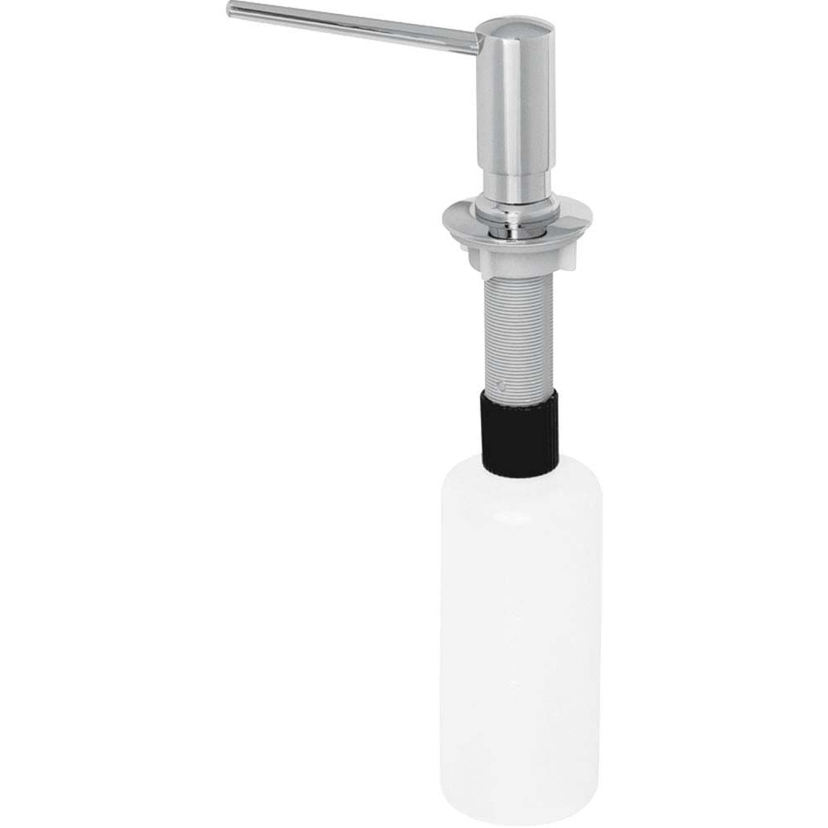 Dosador de Sabão para Pia 250ml Plástico Transparente - Franke