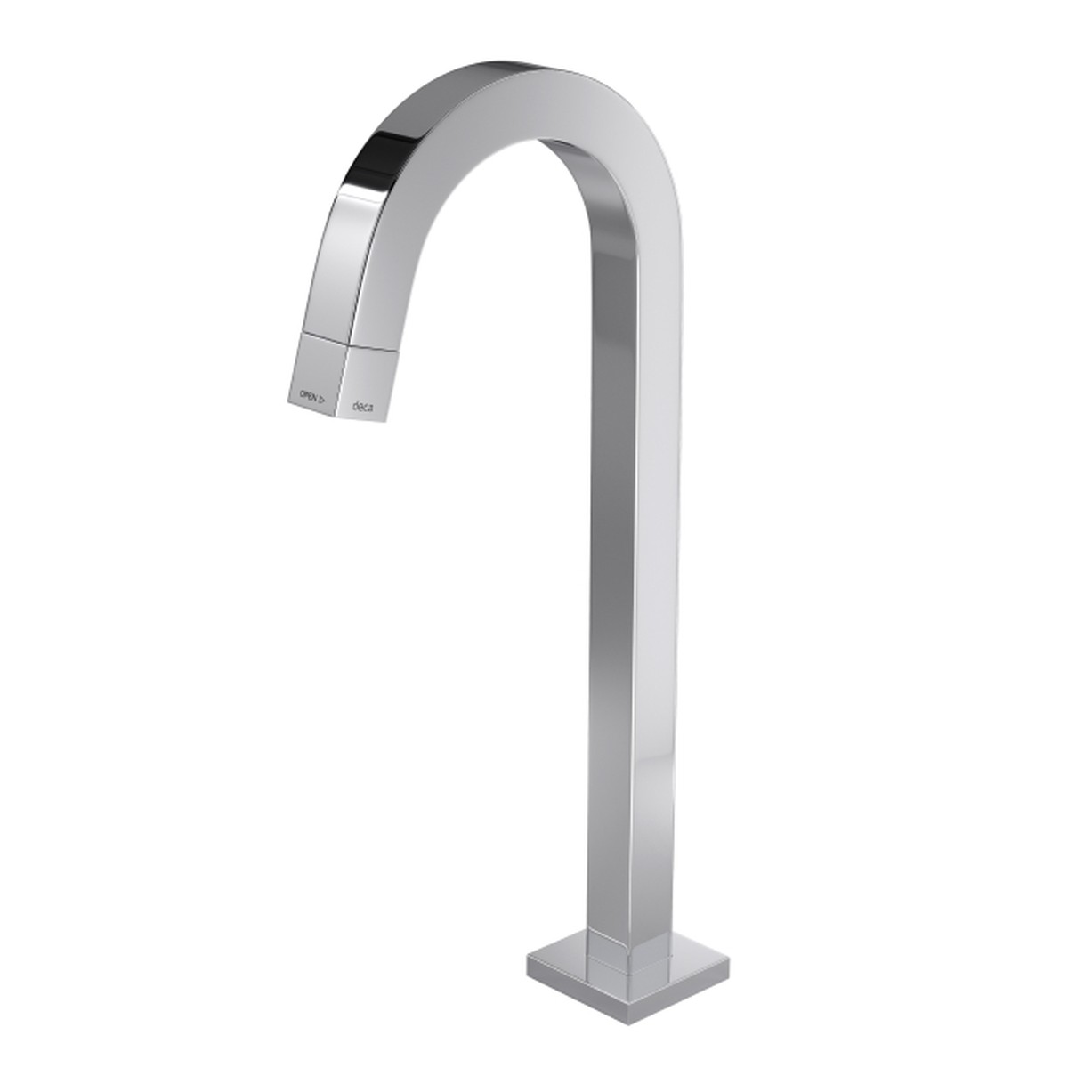 Torneira de Mesa Bica Alta para Lavatório Cromado Tube - Deca