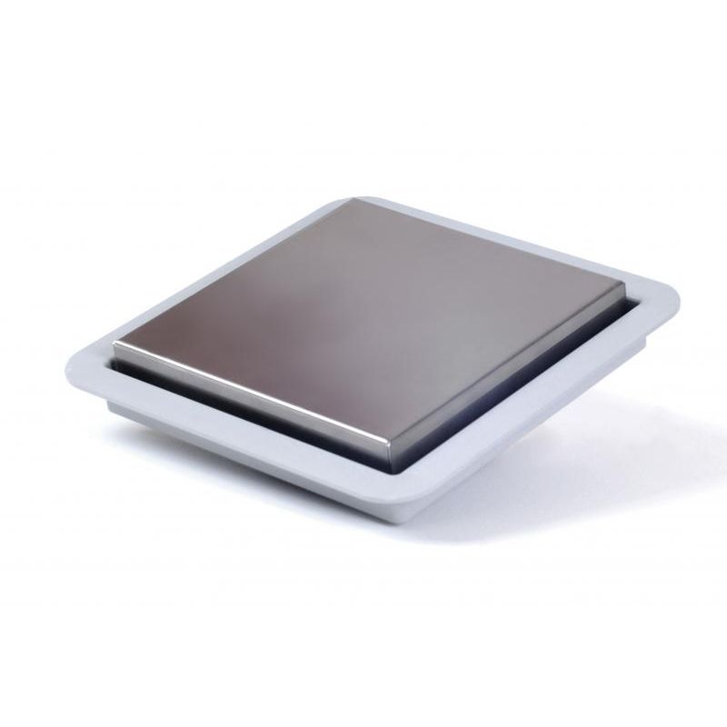 Ralo Linear Square Tampa Inox 15 x 15 cm