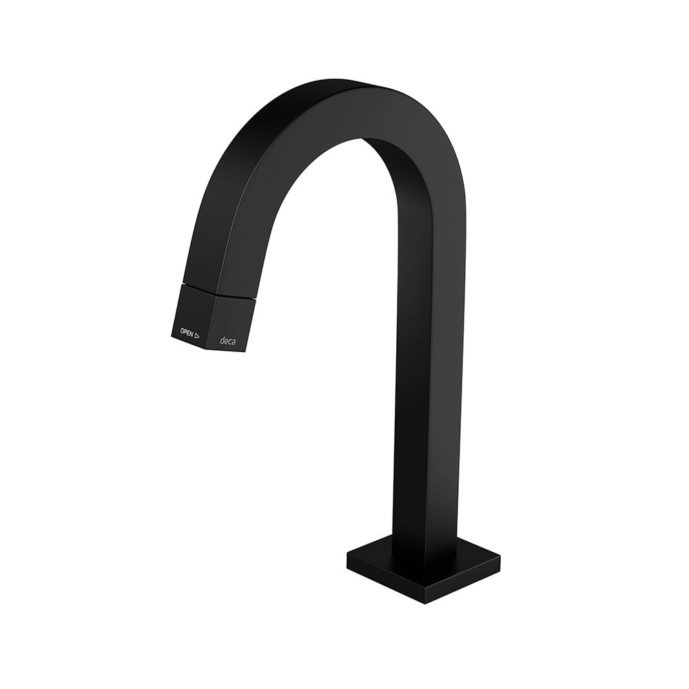 Torneira Tube Bica Baixa Black Matte - Deca