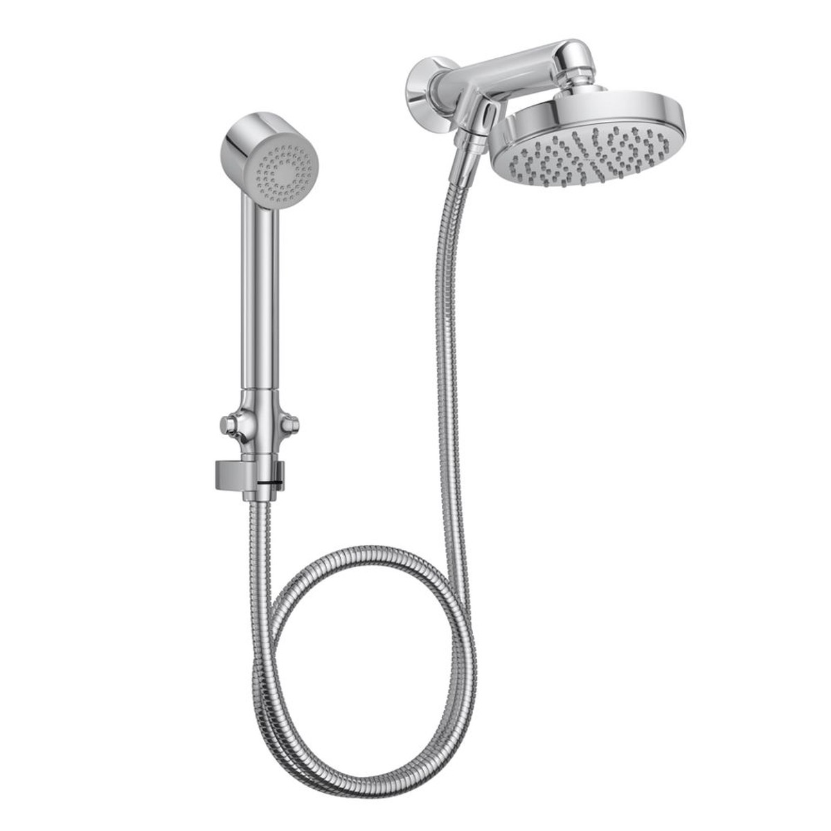 Chuveiro Flex Cromado com Desviador e Ducha - Deca