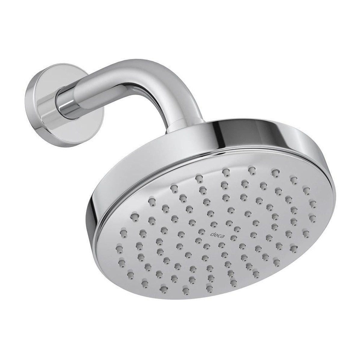 Chuveiro de Parede com Tubo Flex Cromado - Deca