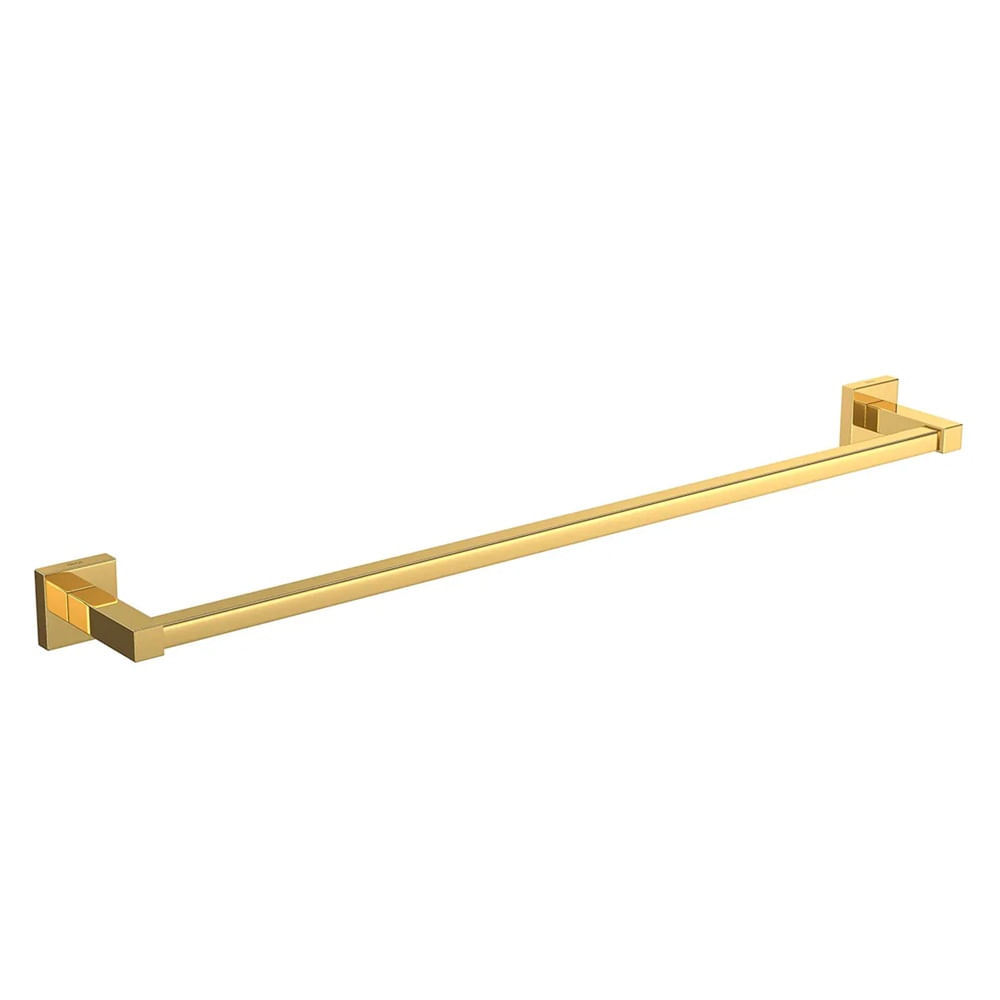 Porta Toalha Barra Gold Quadratta - Deca