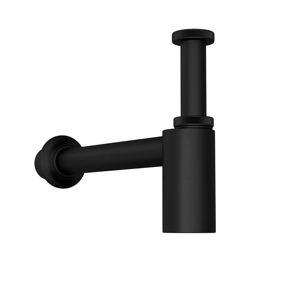 Sifão para Lavatório 1" x 1 1/2" Black Matte - Deca