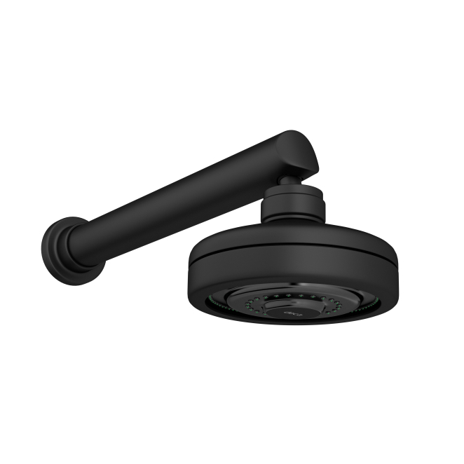 Chuveiro com Tubo de Parede Black Matte Acqua Plus - Deca