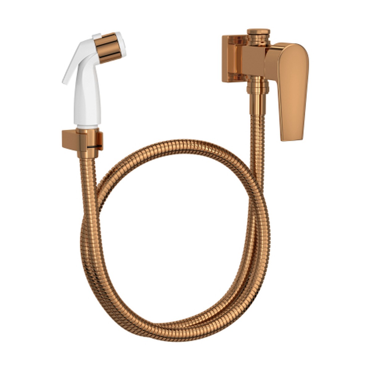Ducha Higiênica com Registro e Derivação Level Red Gold - Deca