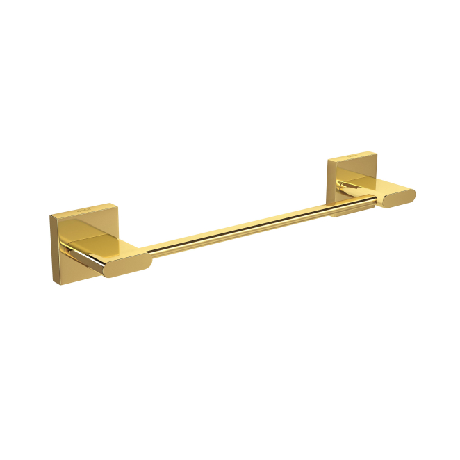 Porta Toalha de Barra Polo 200mm Gold - Deca
