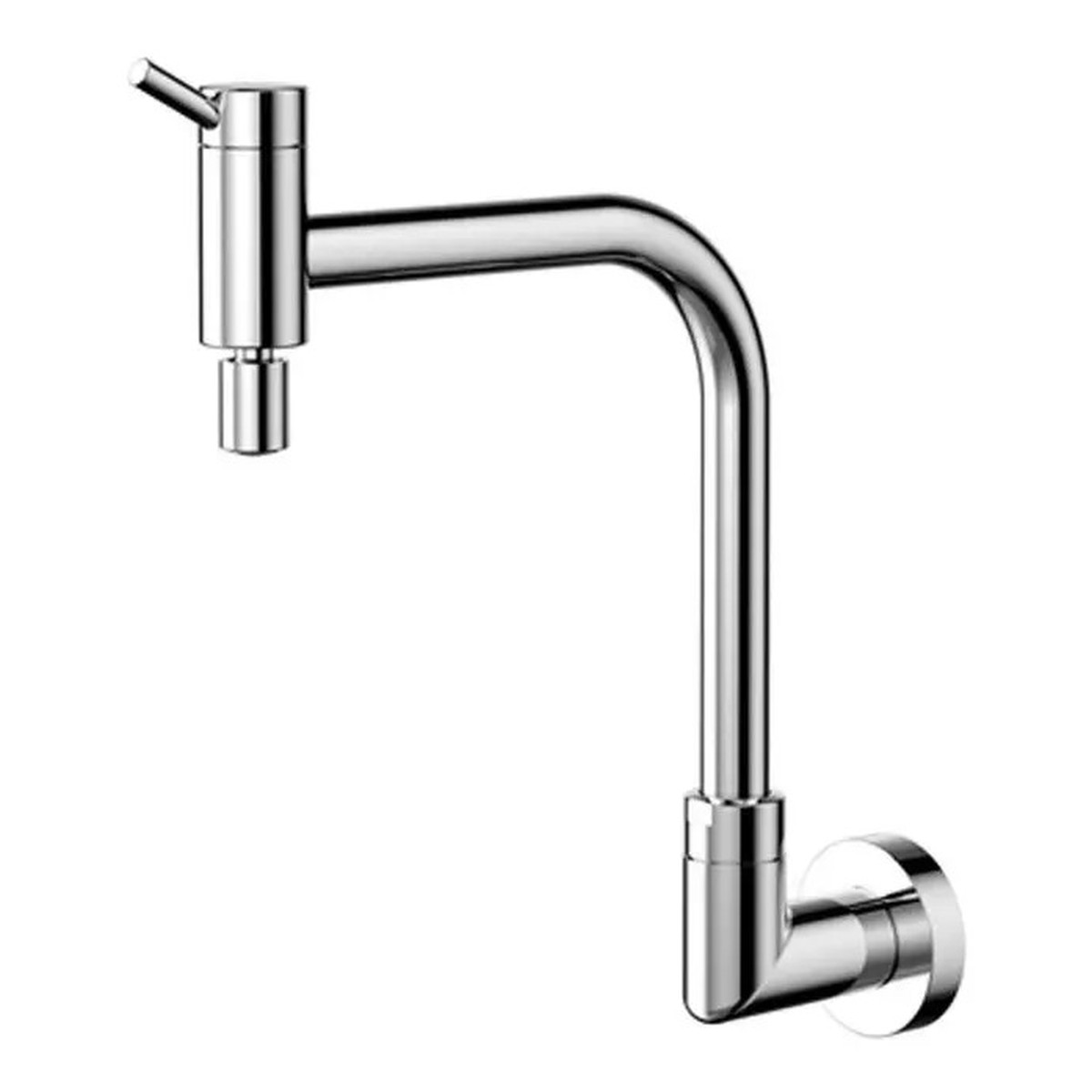 Torneira para Cozinha de Parede 90° Nova Lóggica Cromada - Docol