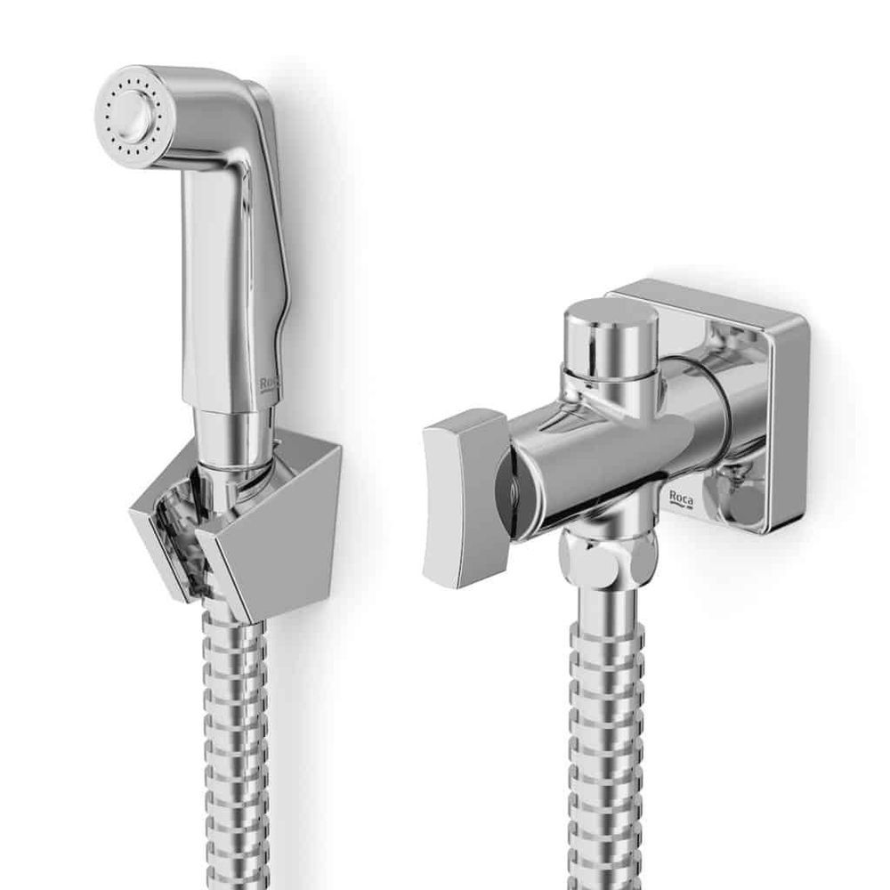 Ducha Higiênica com Derivação Virtus Cromada - Roca
