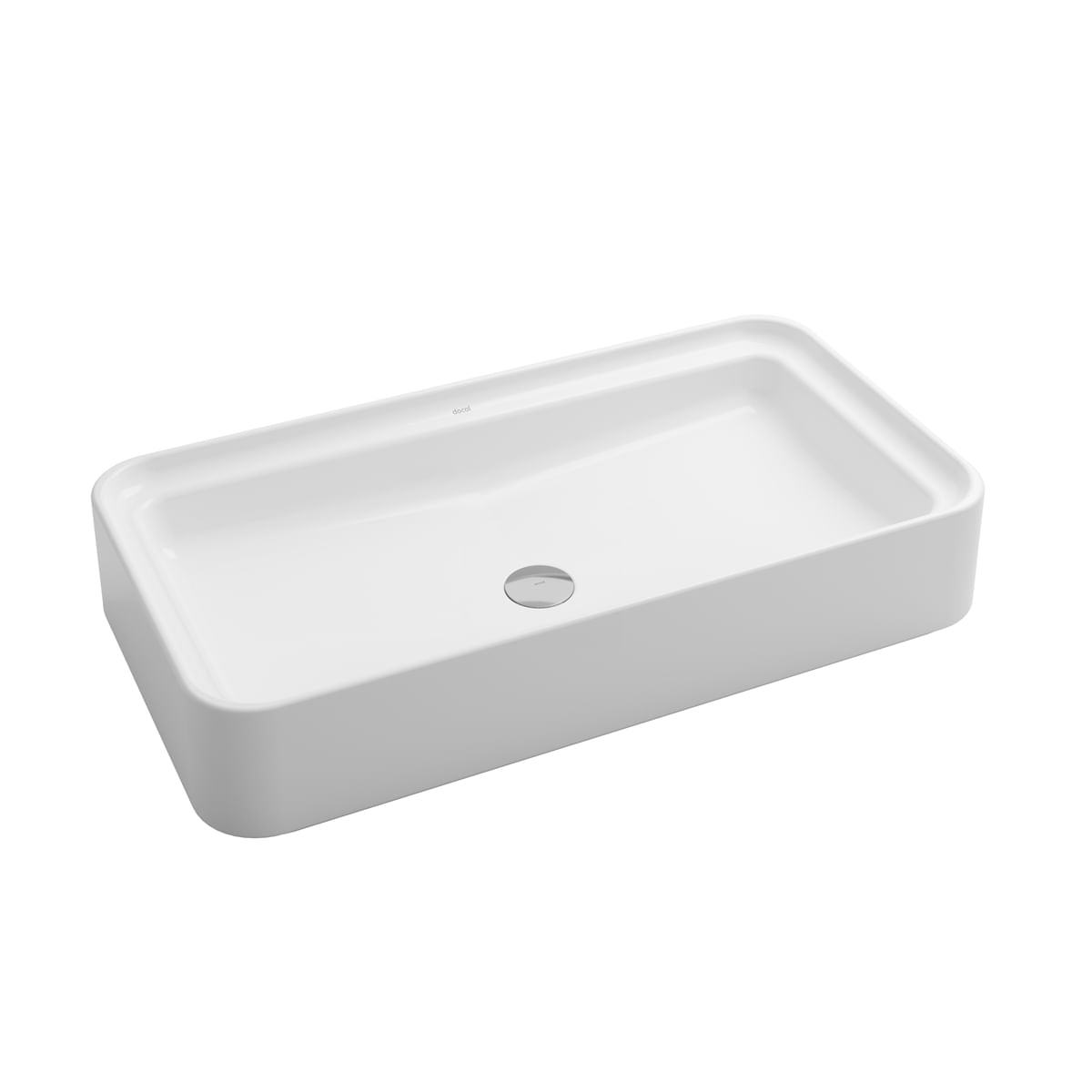 Cuba de Apoio Retangular Docolframe Branco