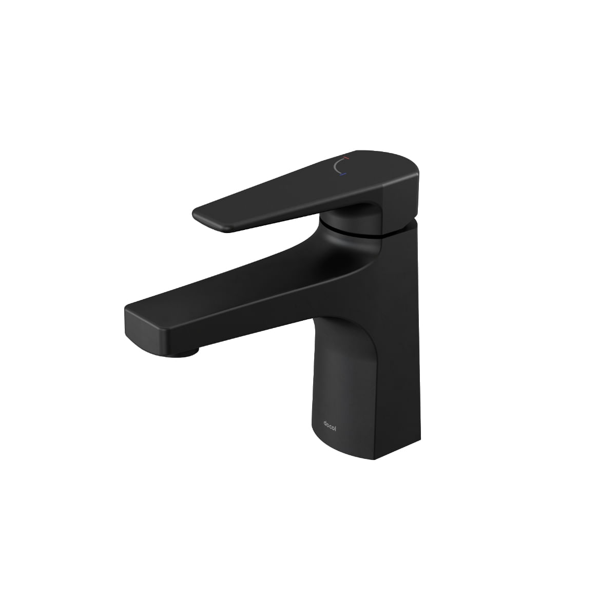 Monocomando bica baixa de mesa para lavatório ColdStart Lift Ônix - Docol