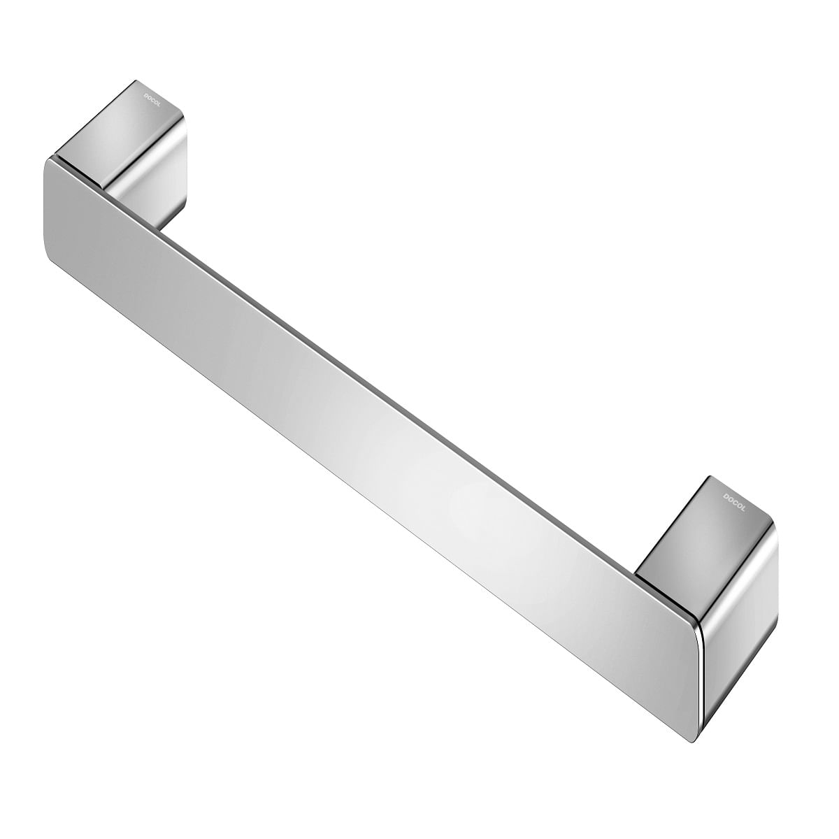 Porta-toalhas de rosto 376 mm DocolFlat cromado