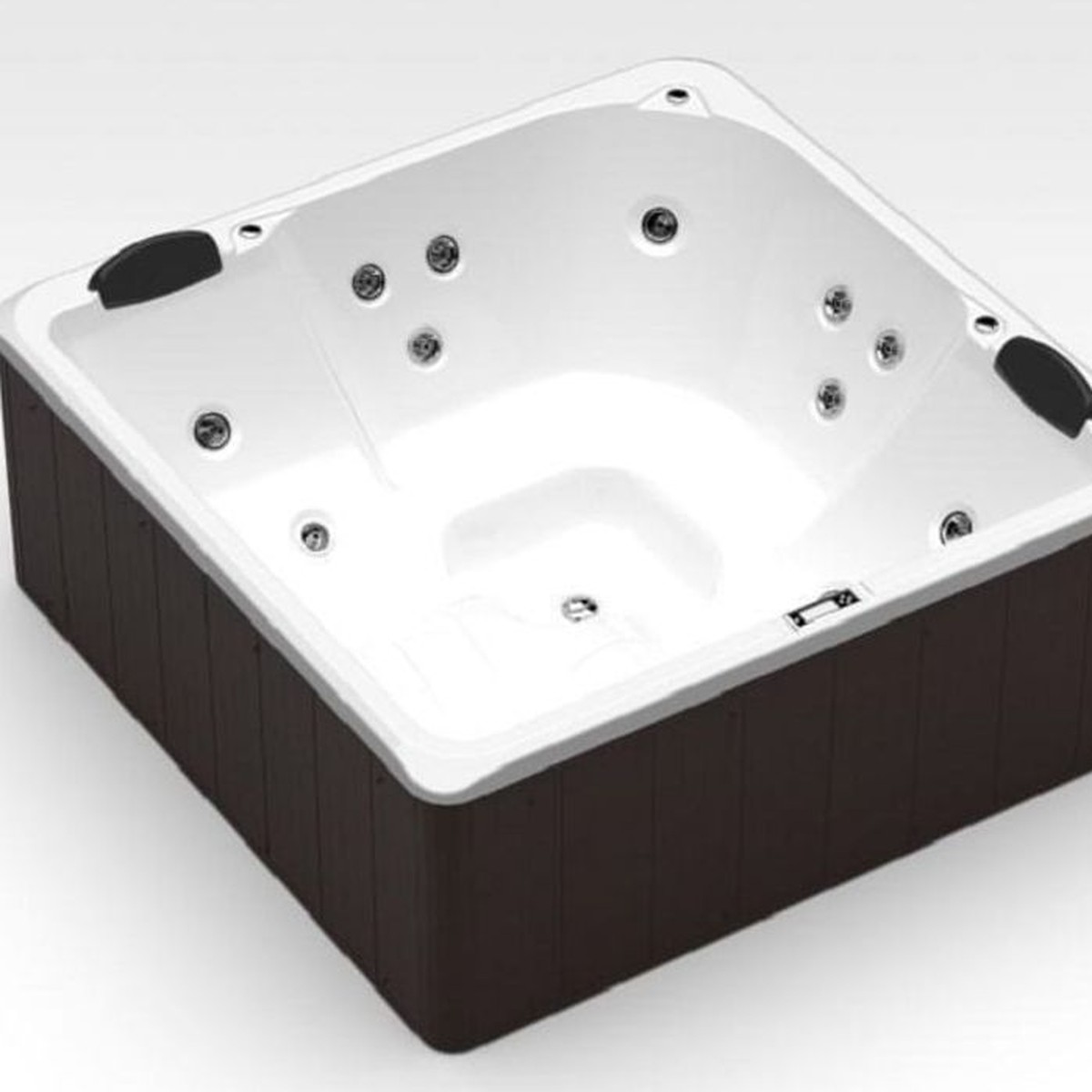Spa Dunas Miami 175x175cm Standard Branco - Dax