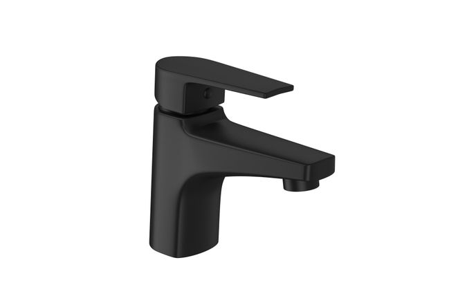 Misturador Monocomando de Mesa Bica Baixa para Lavatório Black Matte - Deca