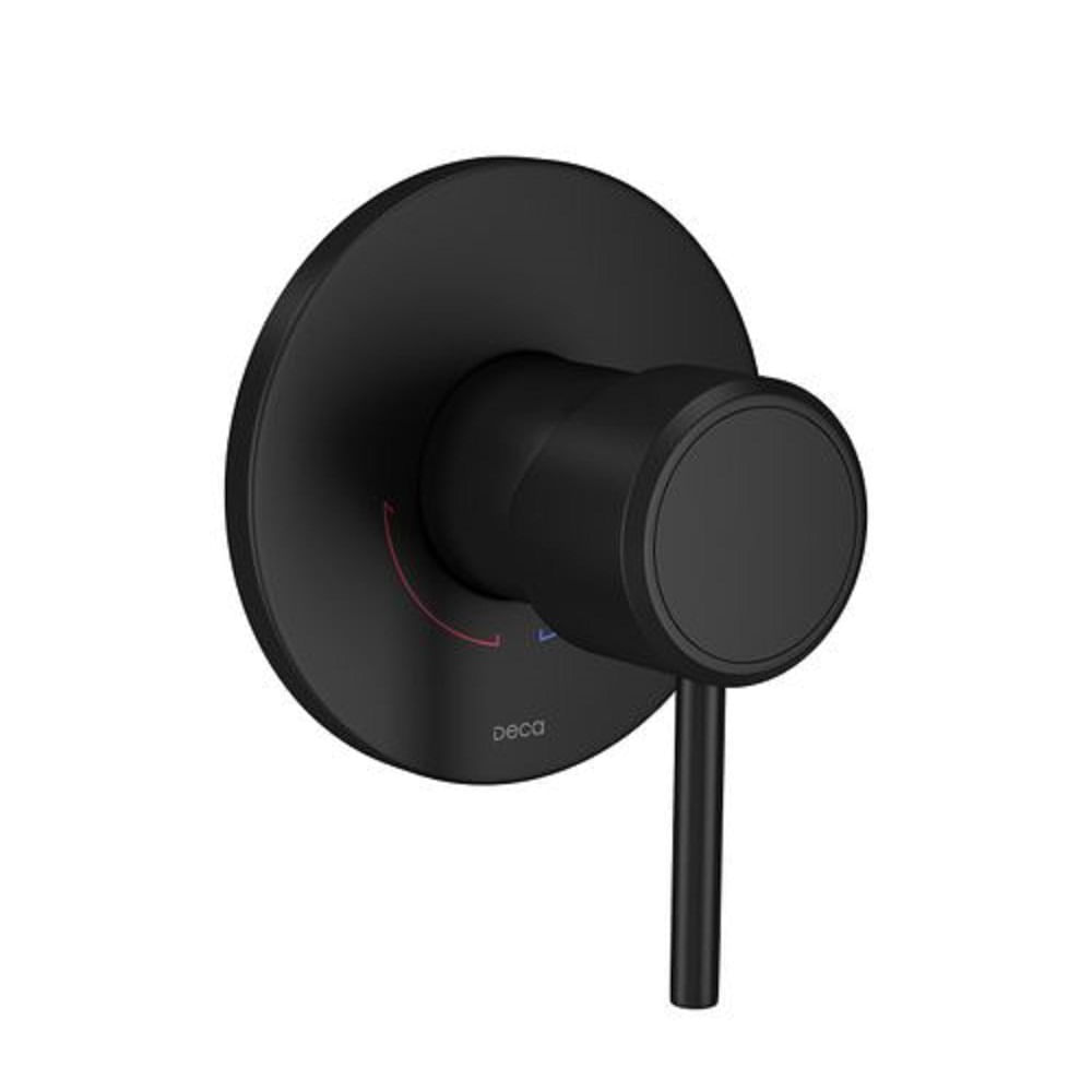 Acabamento Monocomando para Chuveiro Redondo Black Matte - Deca
