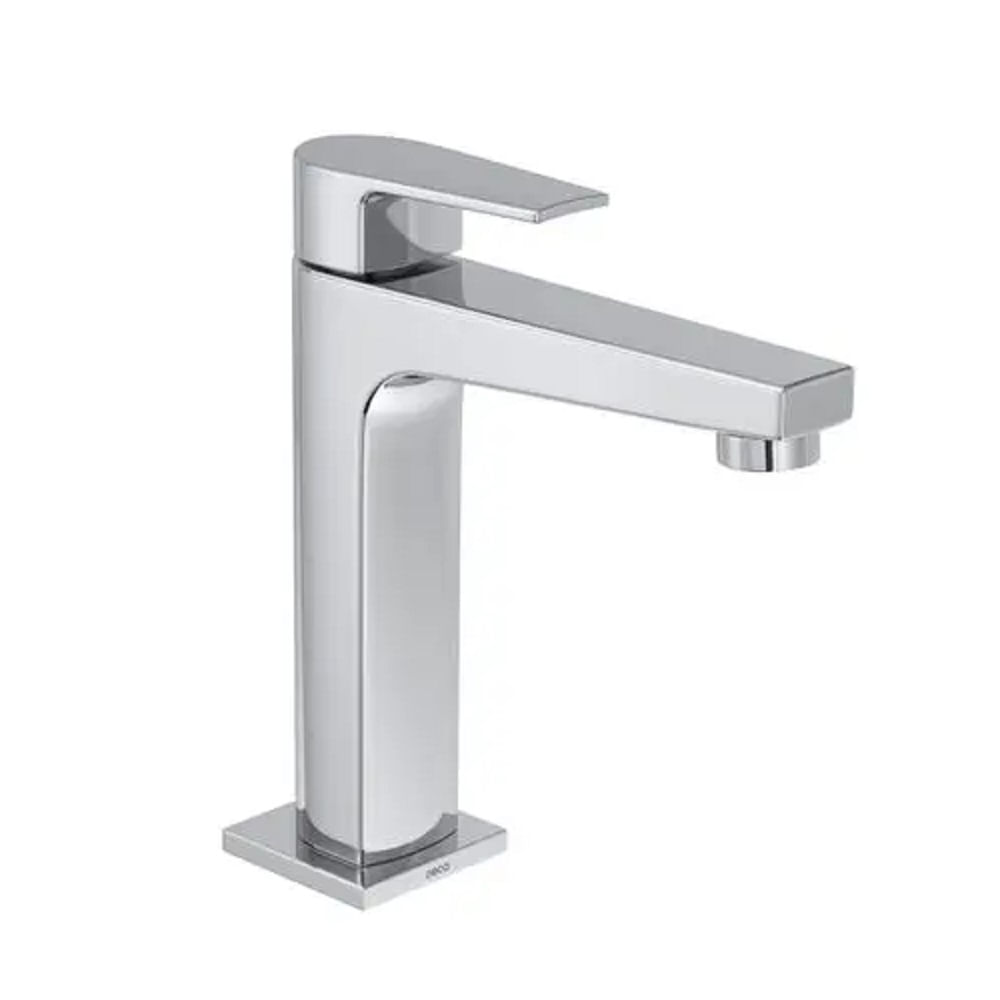 Torneira de Mesa Bica Média para Lavatório Cromado Level - Deca
