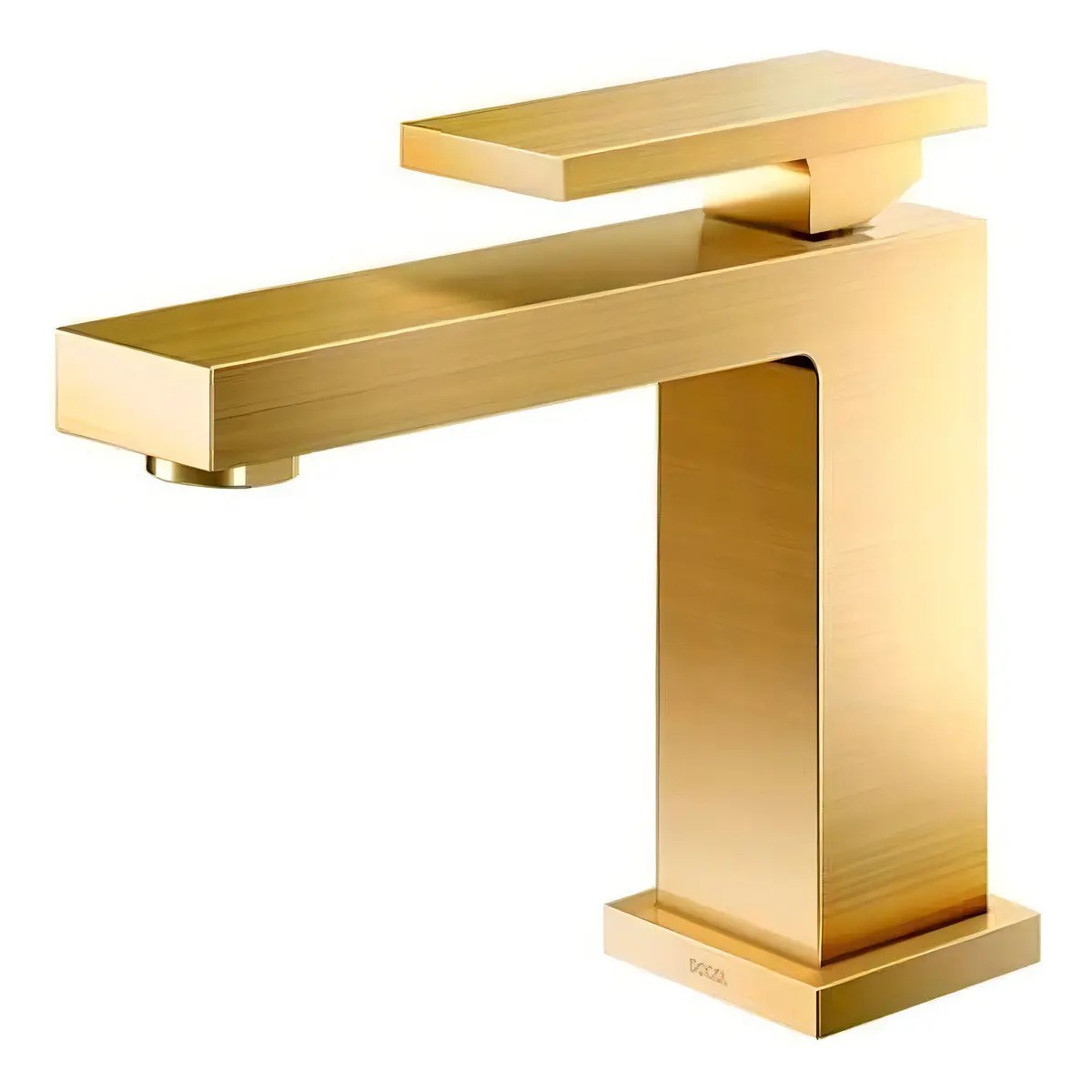 Torneira de Lavatório de Mesa New Edge Ouro Escovado - Docol