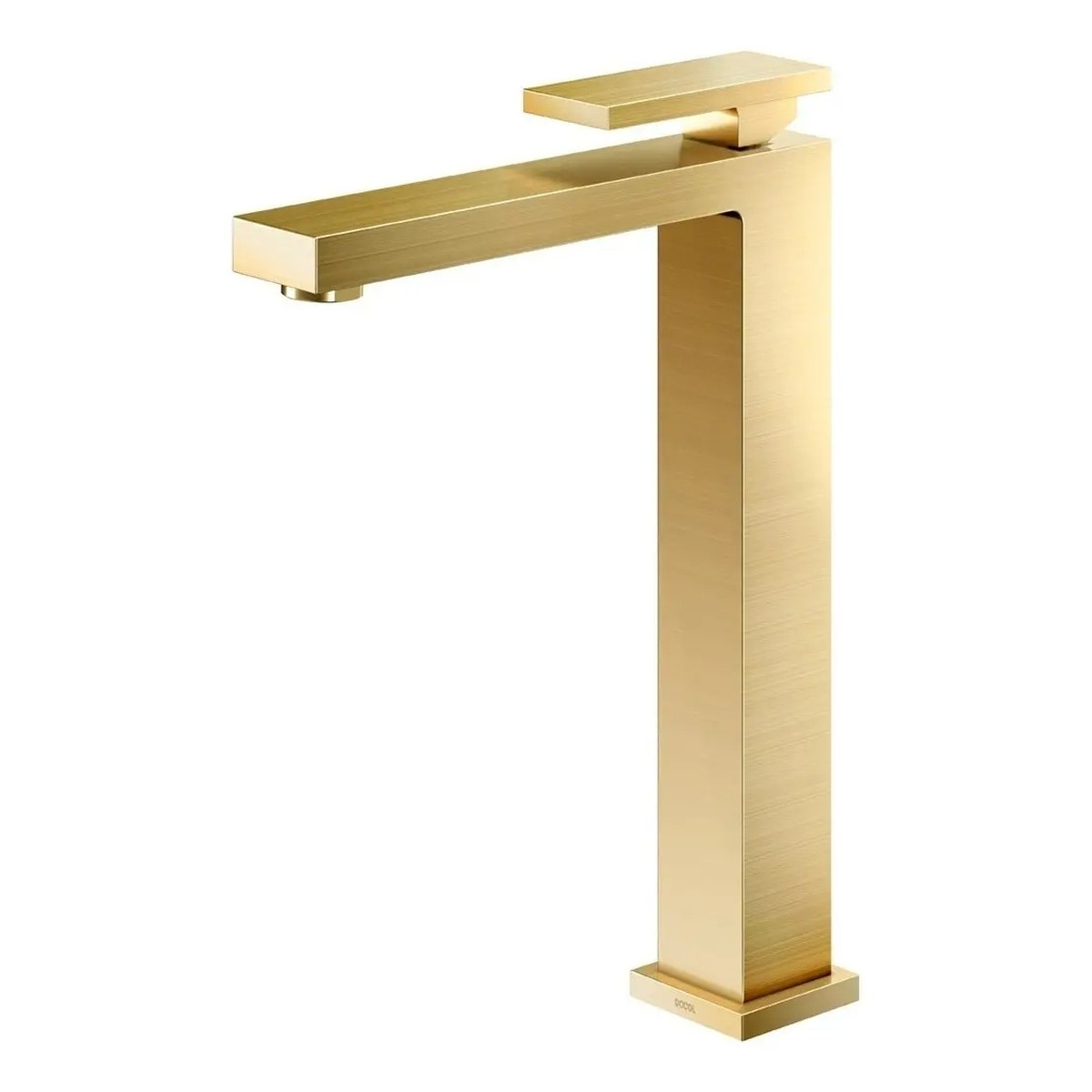 Torneira para Lavatório de Mesa New Edge Ouro Escovada - Docol