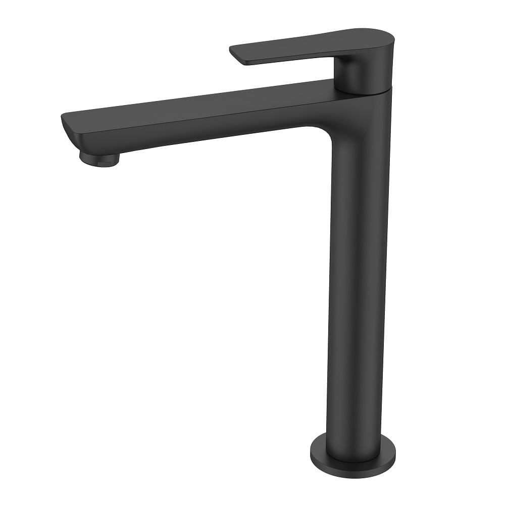 Torneira de Lavatório de Mesa Bica Alta Mendoza Black - Dax