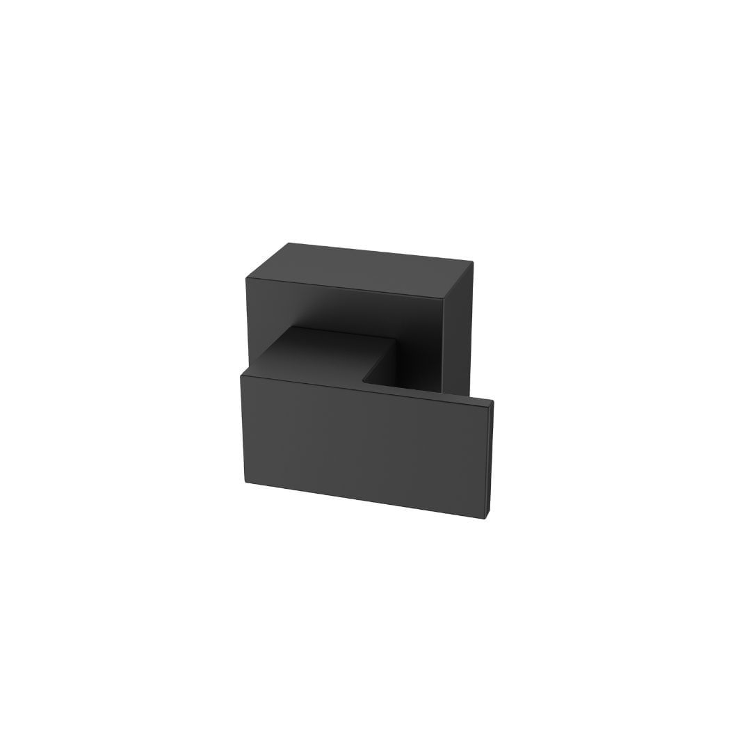 Acabamento de Registro Havel 1/2" e 3/4" Black - Dax