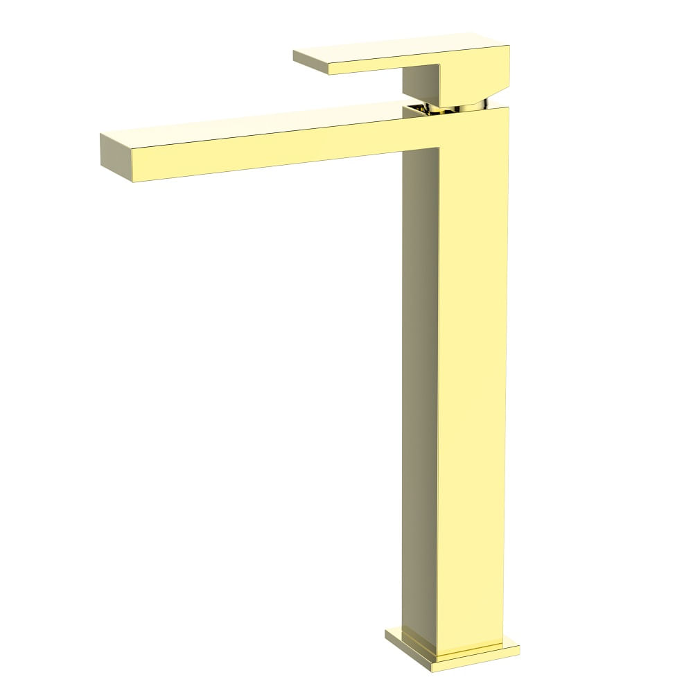 Misturador de Lavatório Monocomando de Mesa Bica Alta Havel Gold - Dax