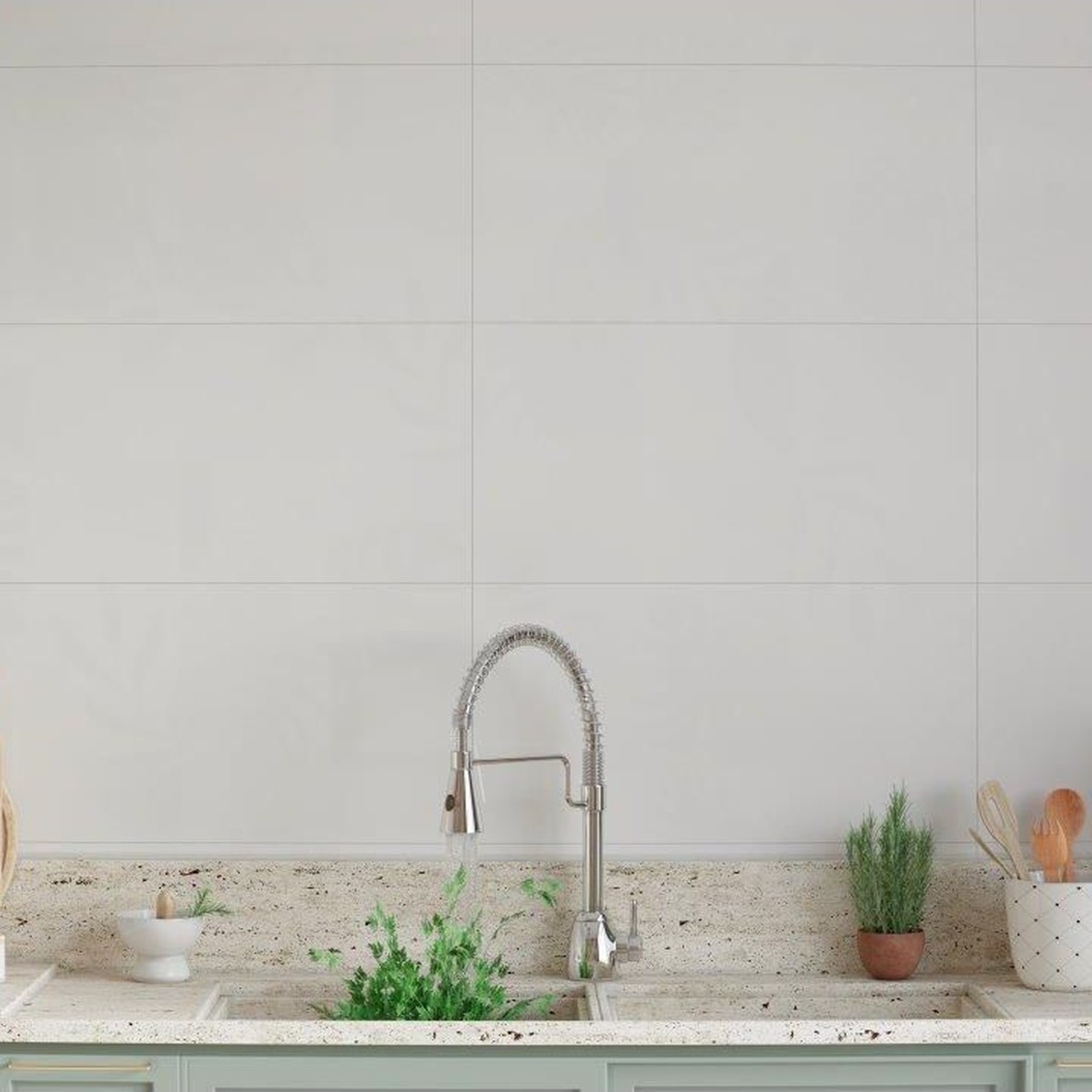 Revestimento Nanoglass White Polido 38x74 cm - Incopisos