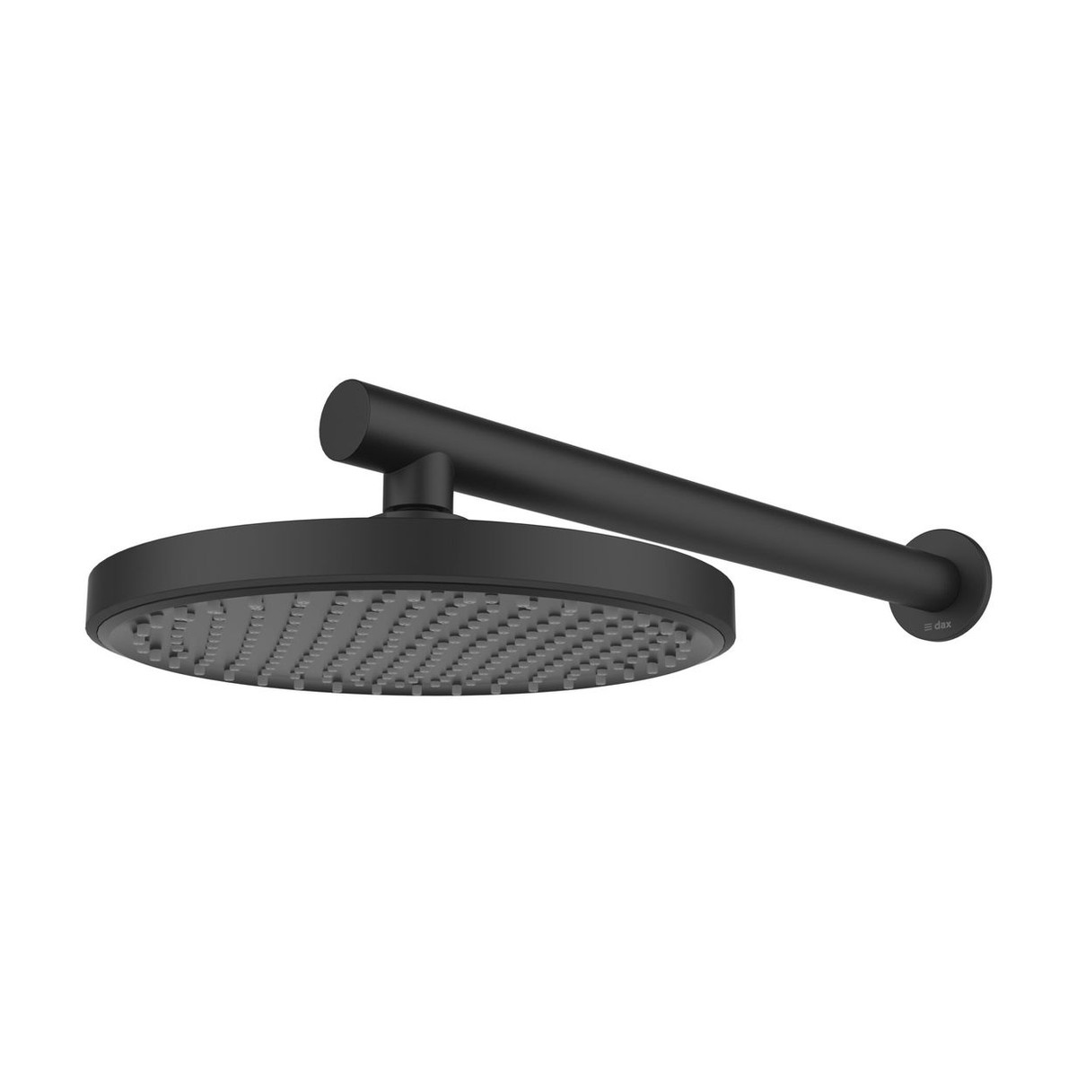 Ducha Slim Redonda Del Toro 20 cm Black - Dax