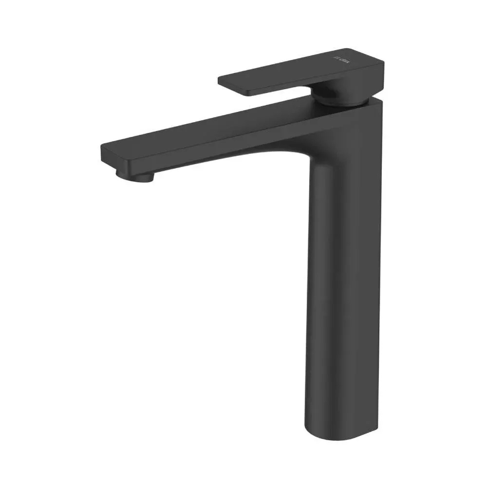 Misturador Monocomando para Lavatório de Mesa Bica Alta Iguaçu Black - Dax