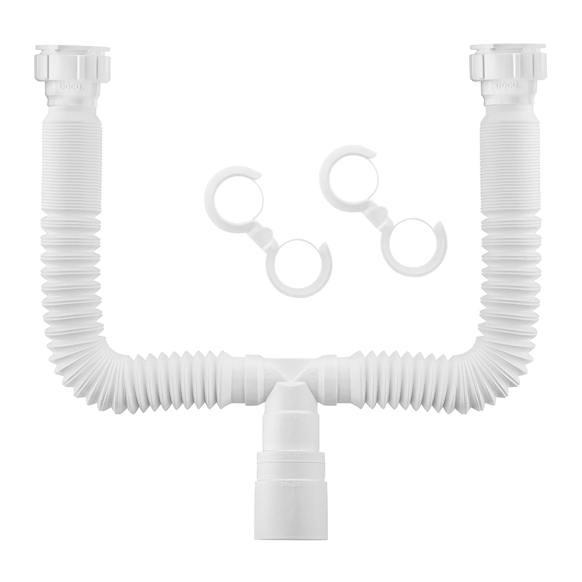 Sifão Branco EXTENSIVO UNIVERSAL DPL - Docol