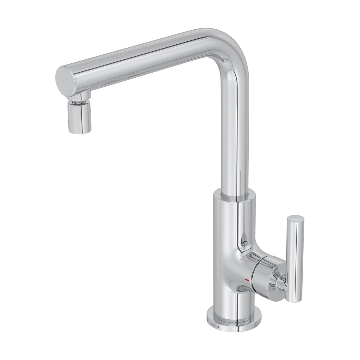 Misturador Monocomando para Cozinha de Mesa Bica Alta Beta Cromado - Deca