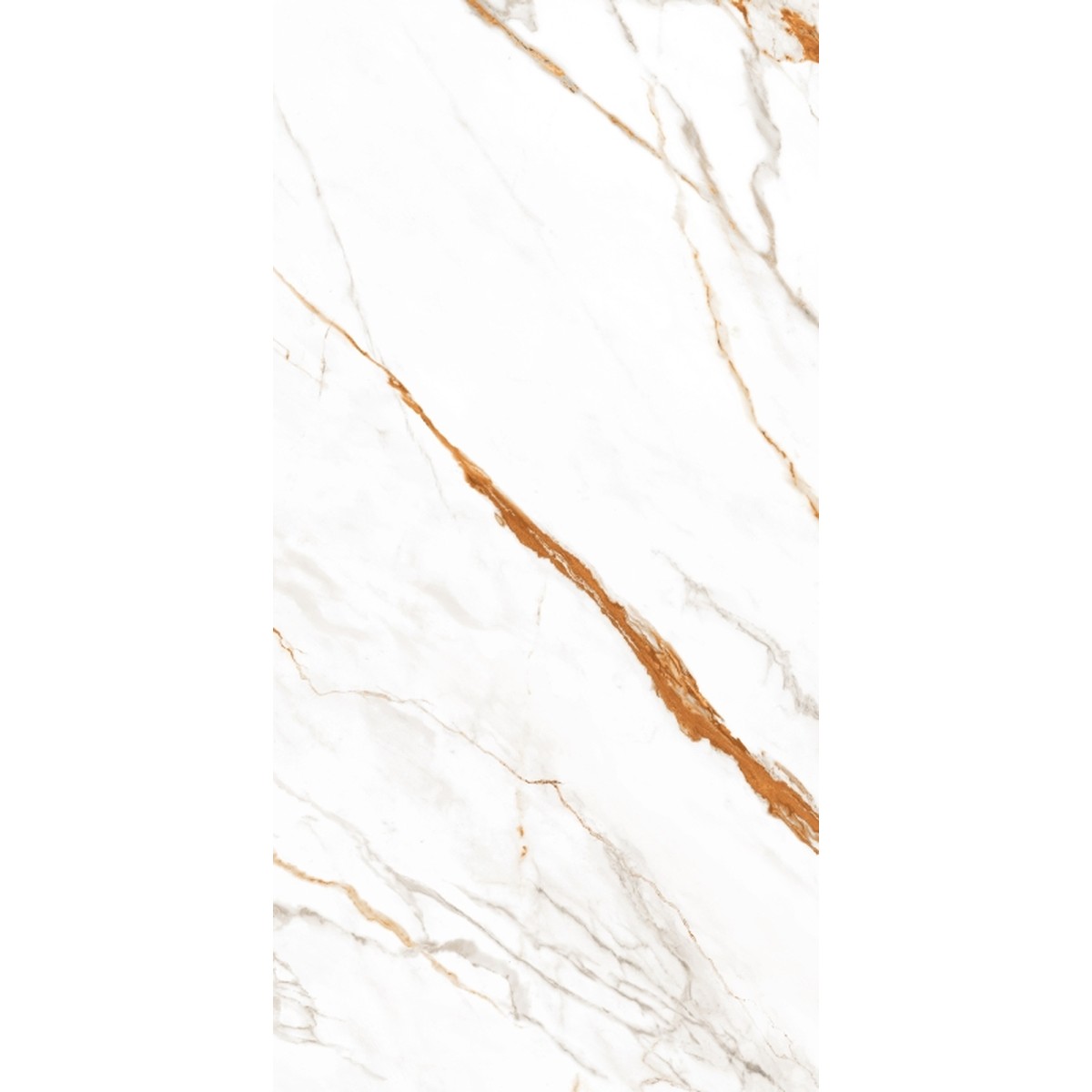 Porcelanato 61x120 cm Calacata Oro Lux Polido - Damme