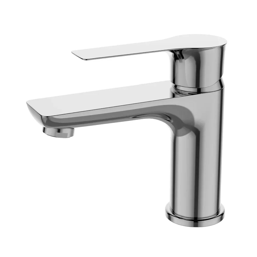 Misturador Monocomando para Lavatório de Mesa Bica Baixa Mendoza Cromado - Dax