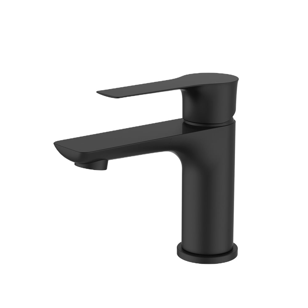 MISTURADOR PARA LAVATÓRIO MONOCOMANDO DE MESA BICA BAIXA MENDOZA BLACK - Dax