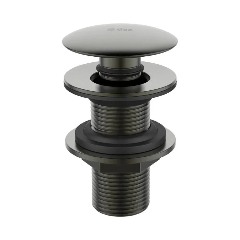 Válvula para Lavatório 7/8" Cinza CLICK TP/REDONDA - Dax