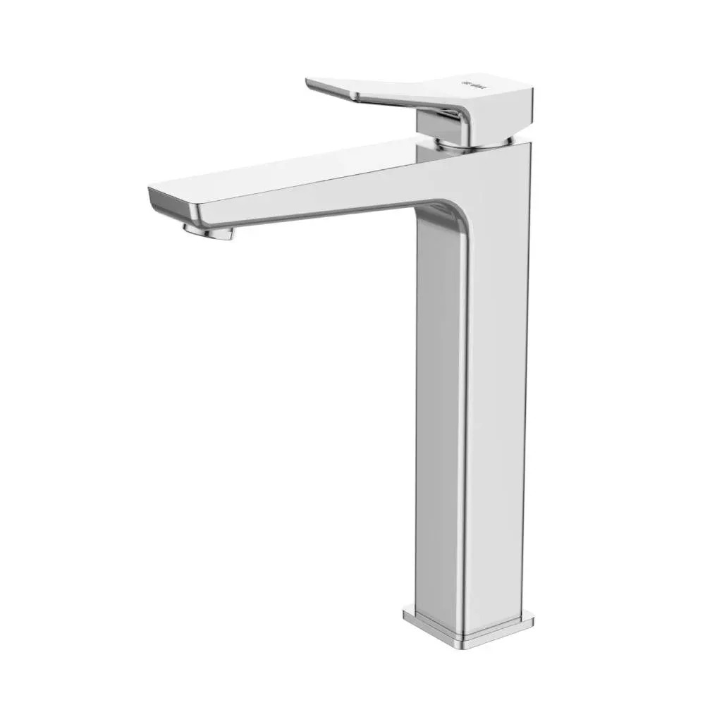 MISTURADOR PARA LAVATÓRIO MONOCOMANDO DE MESA BICA ALTA CROMADO - Dax