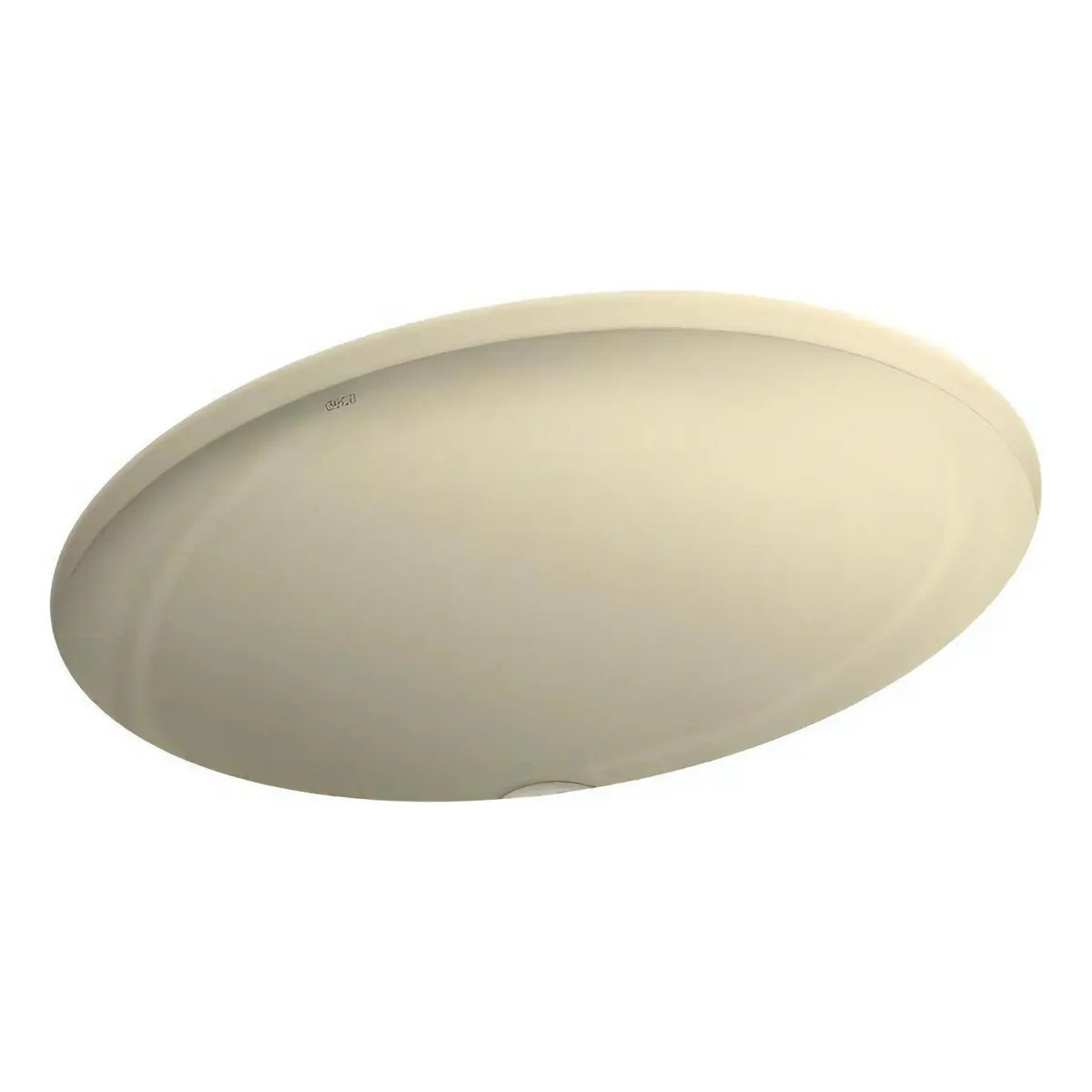 Cuba de Embutir Oval Creme 490x365mm L.37.37 - Deca