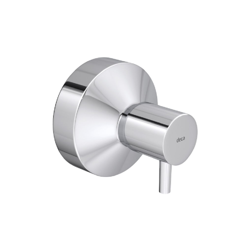 Acabamento para Registro de Gaveta 1 1/4" e 1 1/2" Link Cromado - Deca