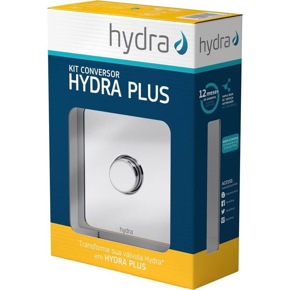 Kit Conversor Hydra Max para Hydra Plus Cromado - Deca