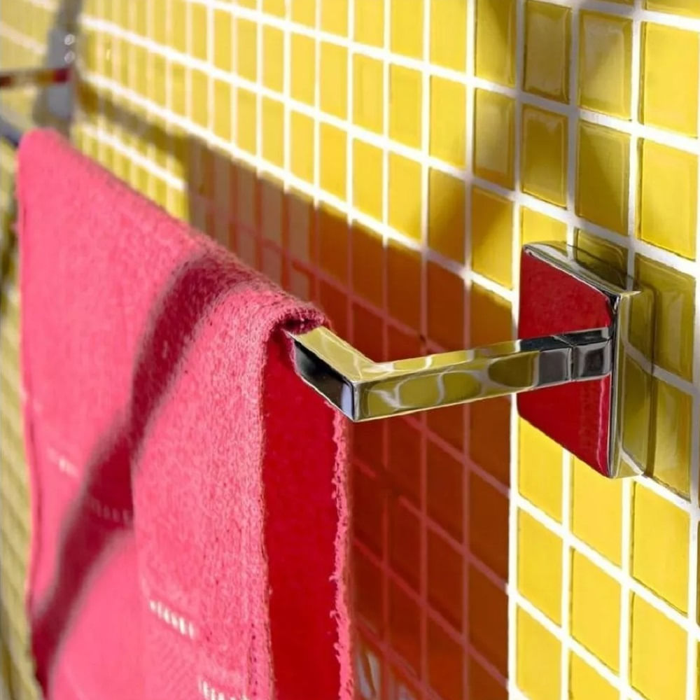 Porta Toalha Barra 50cm Cromado Clean - Deca