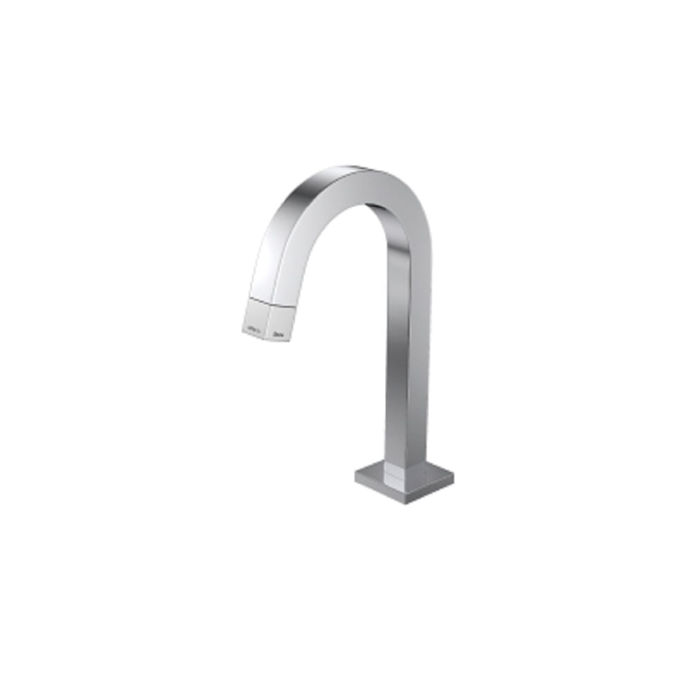 Torneira de Mesa Bica Baixa para Lavatório Tube Cromado - Deca