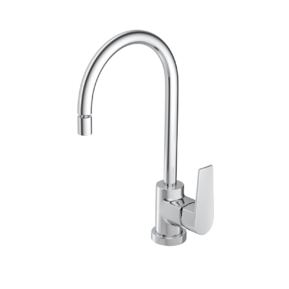 Misturador Monocomando de Mesa para Cozinha Level Cromado - Deca
