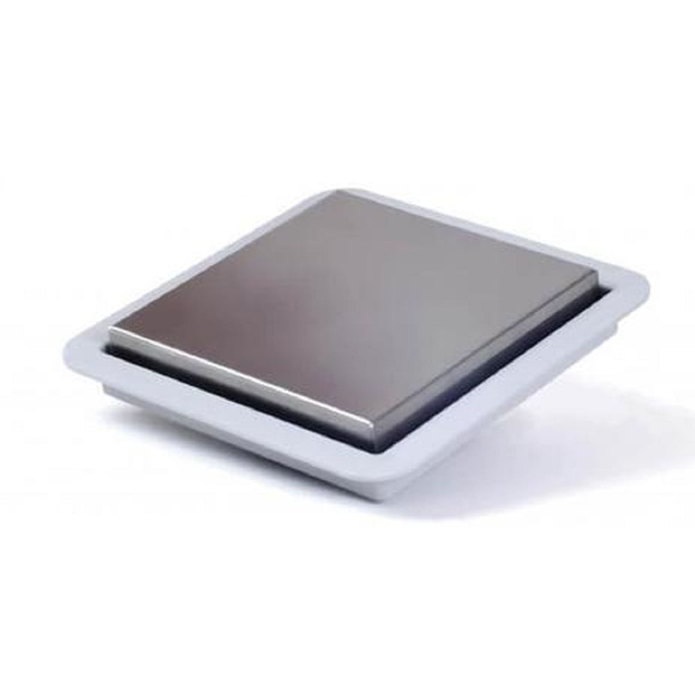 Ralo Linear Square Tampa Inox 15 x 15 cm