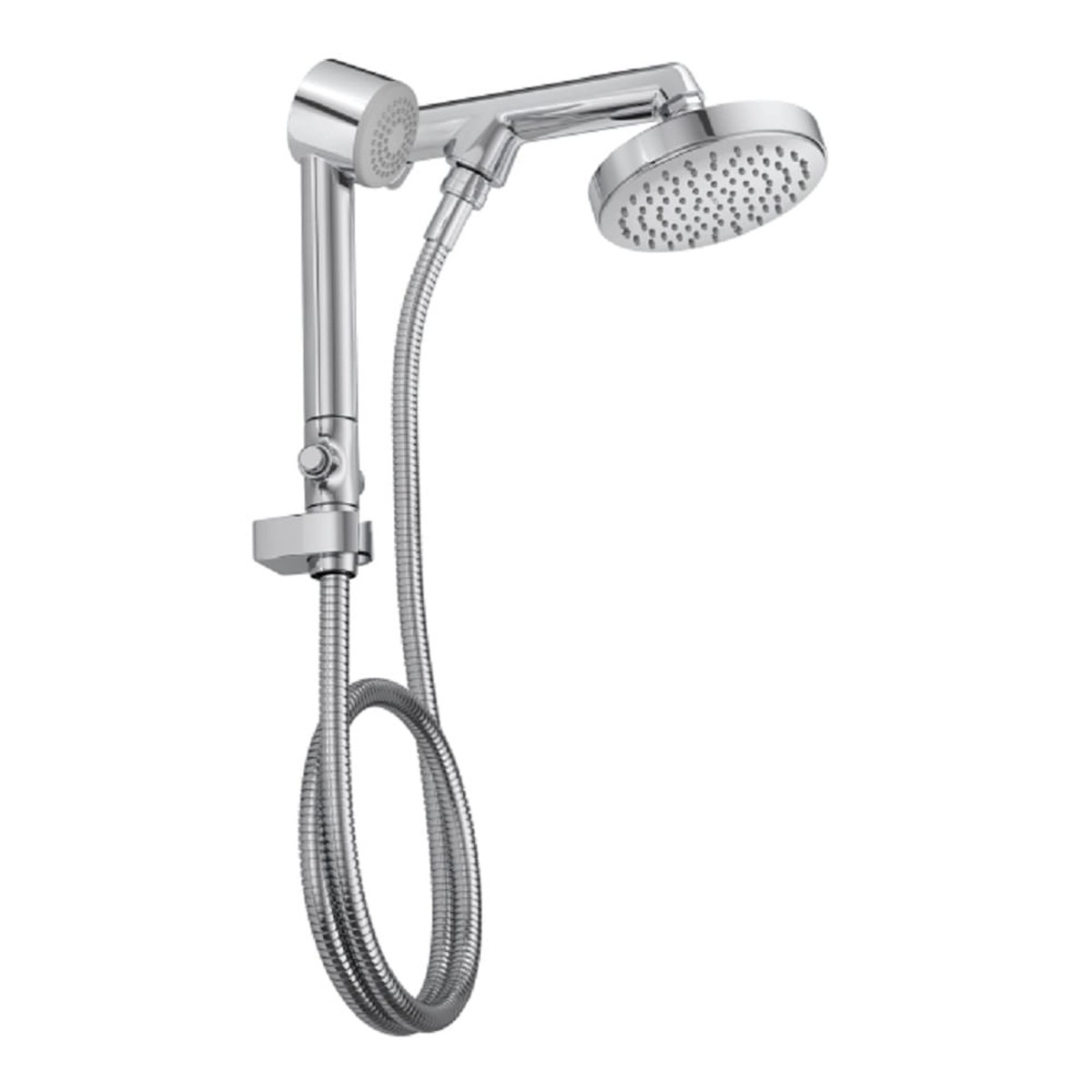 Chuveiro Flex Cromado com Desviador e Ducha - Deca