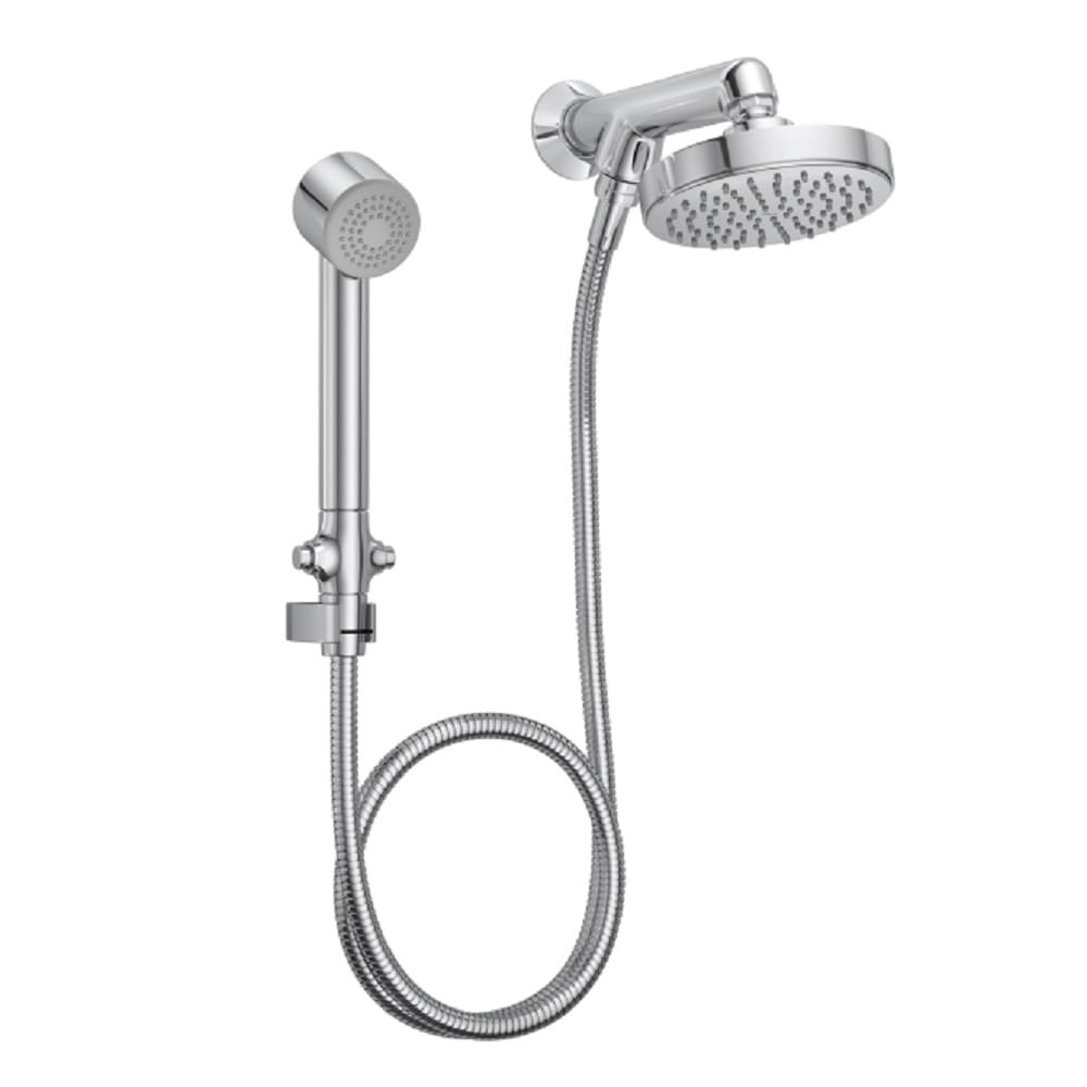 Chuveiro Flex Cromado com Desviador e Ducha - Deca