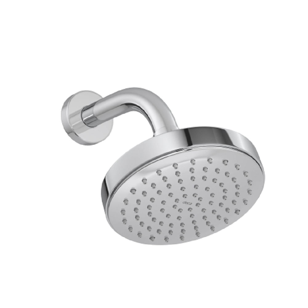 Chuveiro de Parede com Tubo Flex Cromado - Deca