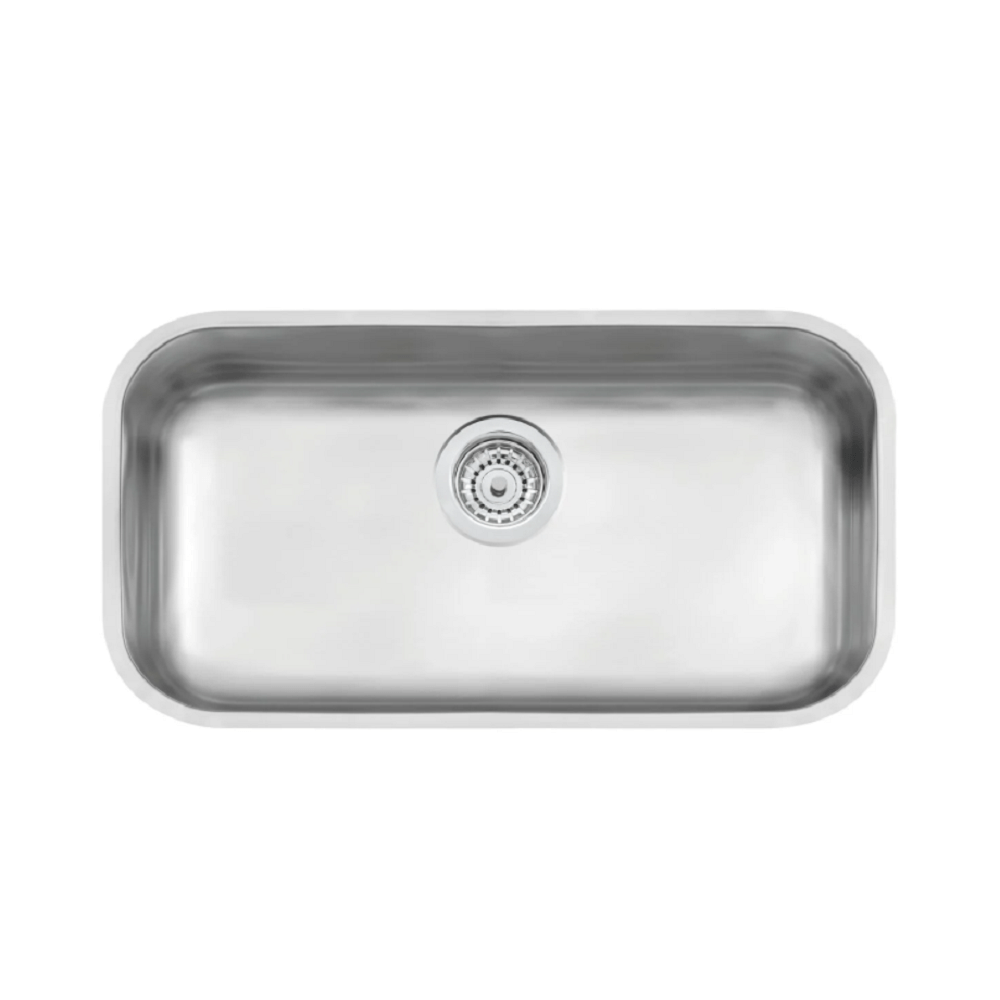 Cuba Retangular Inox Acetinado 56x34cm com Válvula 4,5 - Tramontina